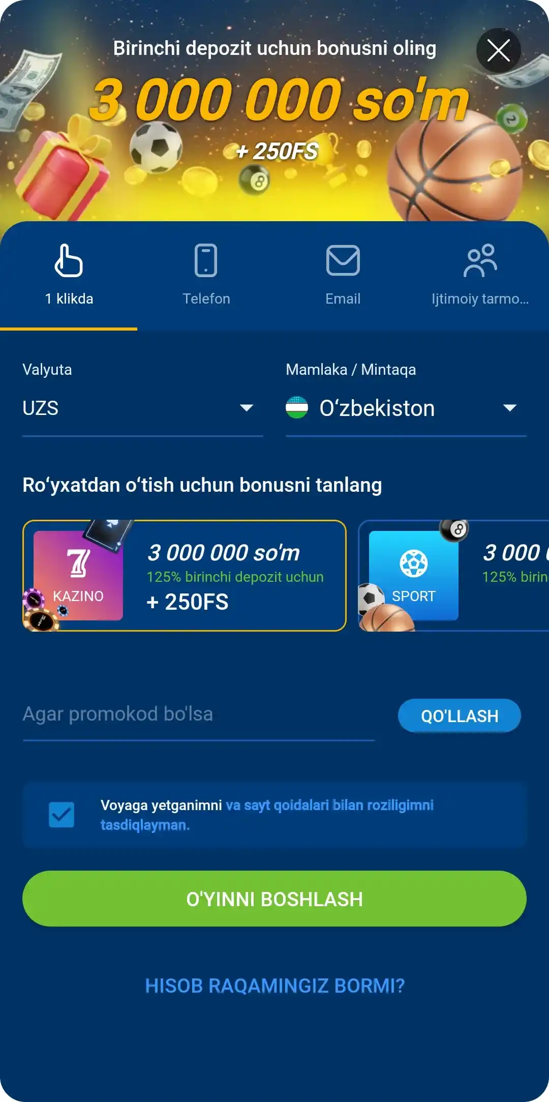 uz-mostbet-registration Mostbet Ro'yxatdan o'tish